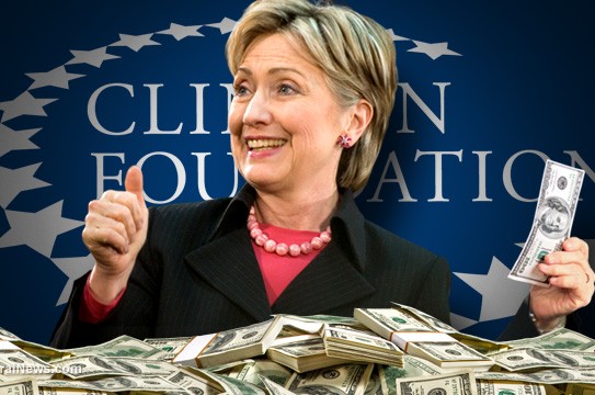 Hillary-Clinton-Foundation-Money-Pile
